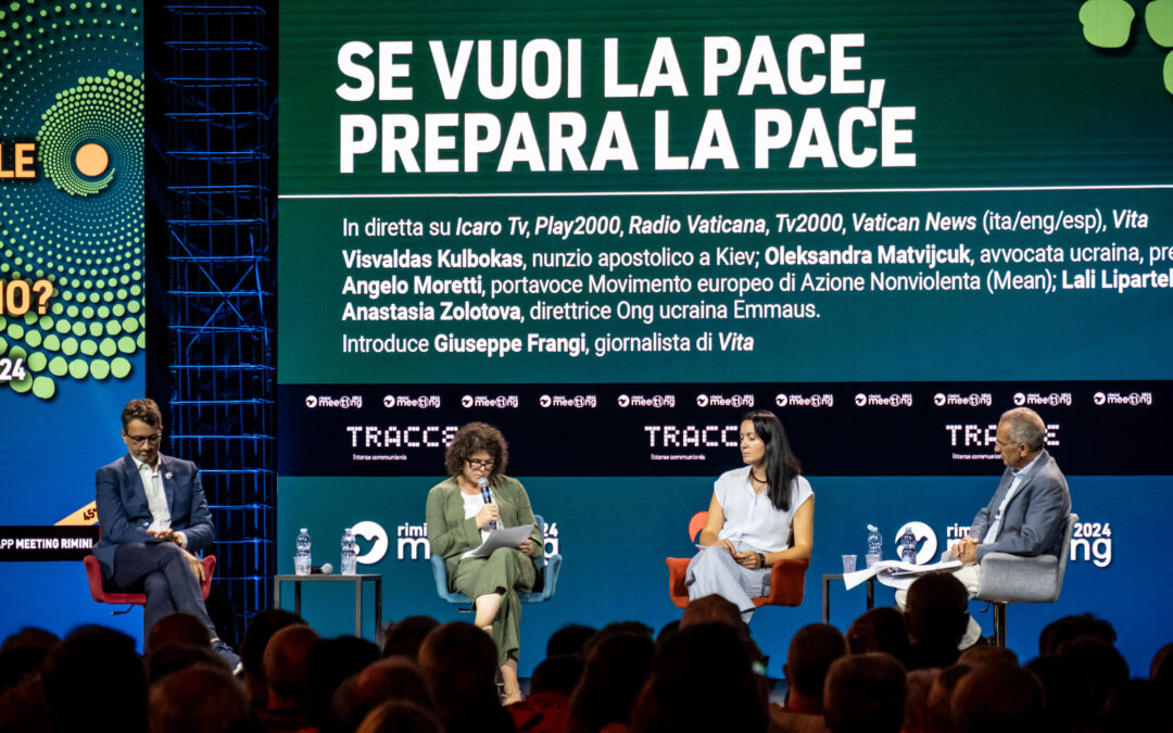 Se vuoi la pace prepara la pace: l’evento del Meeting