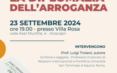 Presentazione del libro “La diplomazia dell’arroganza. Potenze e sistema internazionale nel XXI secolo”